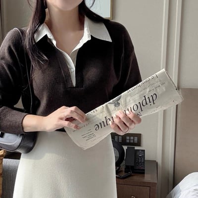 𝐍𝟎𝟒 巴黎學院襯衫領針織📔（𝟐 𝐜𝐨𝐥𝐨𝐫𝐬）4