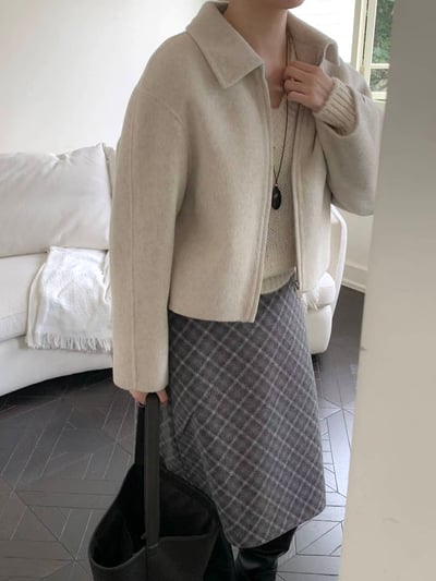 𝐍𝟎𝟐 焦糖燕麥奶羊毛大衣🥖（𝟑 𝐜𝐨𝐥𝐨𝐫𝐬）6