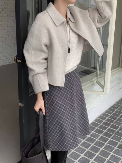 𝐍𝟎𝟐 焦糖燕麥奶羊毛大衣🥖（𝟑 𝐜𝐨𝐥𝐨𝐫𝐬）5