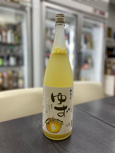 梅乃宿 柚子酒 1800ml1