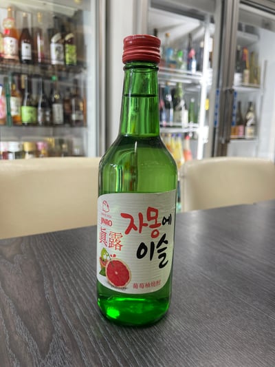 真露JINRO韓國燒酒 葡萄柚 360ml1
