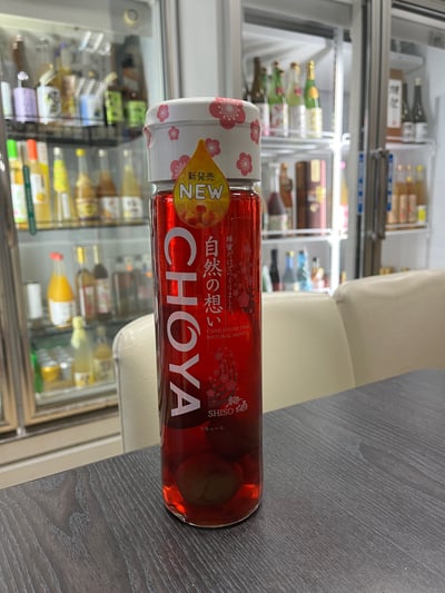 蝶矢CHOYA自然地想紫蘇梅酒750ml1