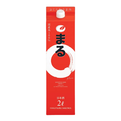 白鶴圓滿清酒2L紙包裝1