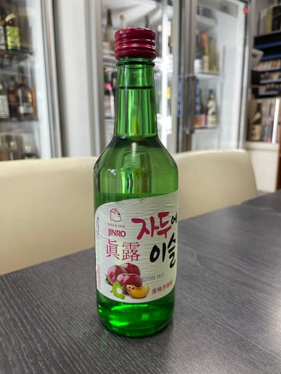 真露JINRO韓國燒酒 蜜李360ml1
