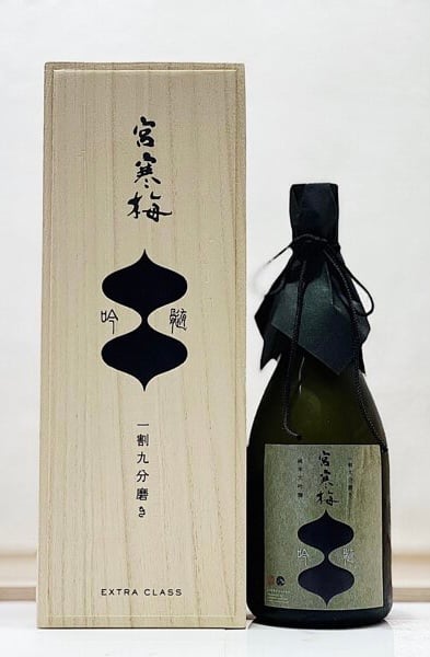 宮寒梅 一割九分 19%精米步合 木盒 720ml1