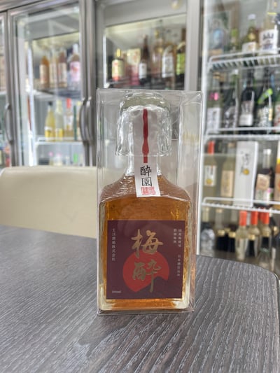 醉園 角瓶 梅酒 300ml1