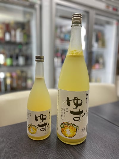 梅乃宿 柚子酒 1800ml2