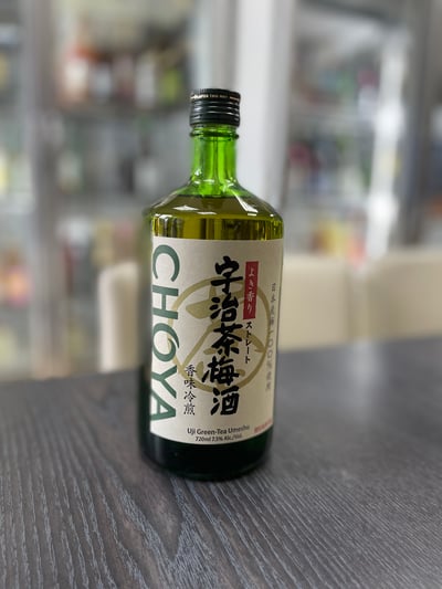CHOYA宇治茶梅酒720ml1