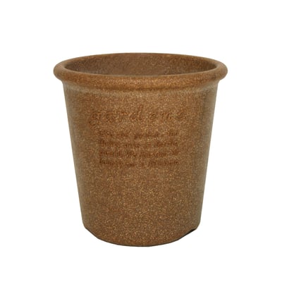 日本 Hachiman Gardens 4號 復古園藝環保花盆（附底盤）5