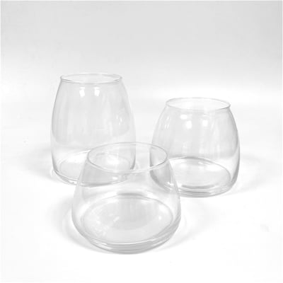 錐型收口高透明玻璃瓶2