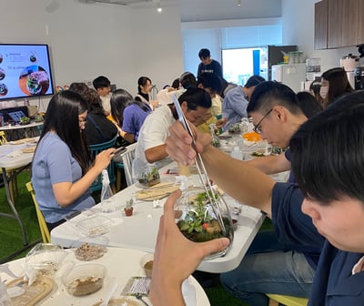 大師課程｜『園療手作講師培訓—前導講座』＋『微山景生態瓶』2