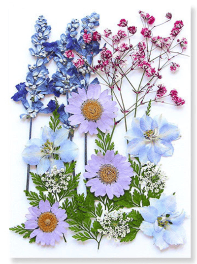 線上課程材料包｜壓花創意蠟燭杯5