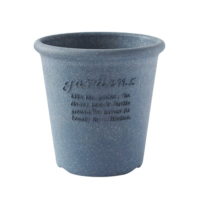 日本 Hachiman Gardens 5號盆 復古園藝環保花盆（附底盤）6