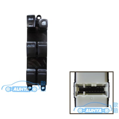 NISSAN 日產 180M1 A33 QRV X-TRAIL 主控開關 左前 昇降機開關 六按鍵 FL開關1