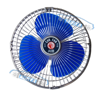 通用型 車用電風扇 12V 24V 48V 8吋 尚億女王牌1