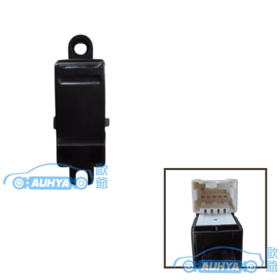 NISSAN 日產 180M1 A33 QRV X-TRAIL 右前 昇降機開關 單鍵 FR開關1