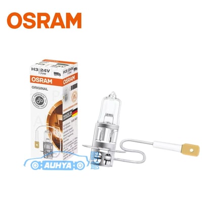 OSRAM 歐司朗 鹵素燈 H1 H3 H4 H7 H9 H11 H15 H16 HIR2 石英燈泡 汽車燈泡 車用 燈泡2