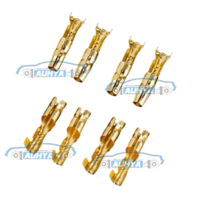 通用型 子彈型線夾 子彈型端子 子彈型公母線夾 子彈型公母膠套 100入/包1