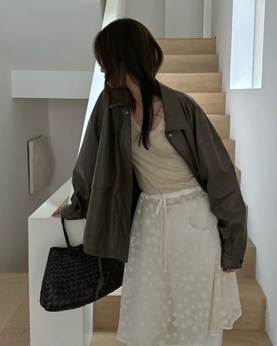 軟皮革翻領夾克11