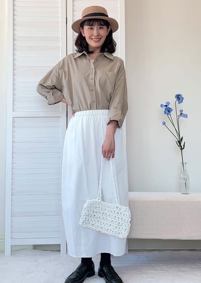 純棉側口袋襯衫1