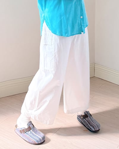 夏日休閒工裝長褲1