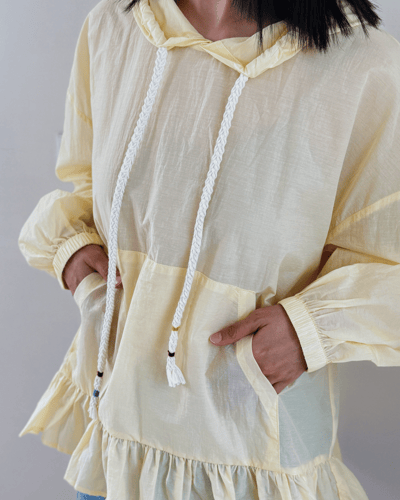 清透連帽傘擺防曬衫6