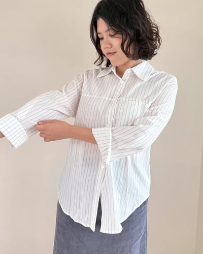 設計感口袋襯衫2