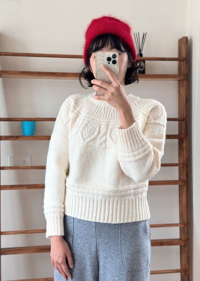 韓國貂毛針織帽3