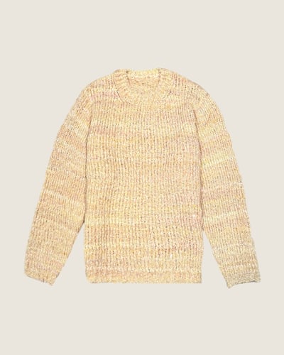 雪綿鬆軟毛衣-黃1