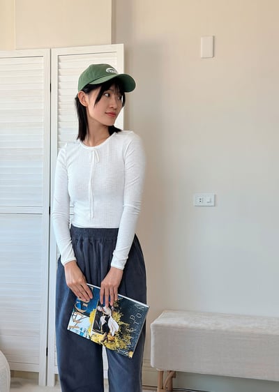 韓國蝴蝶結上衣4