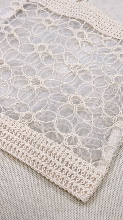 清透花朵編織包3