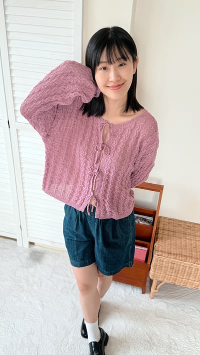 紋理牛仔萬能短褲5