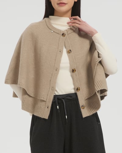 witharch雲朵披風-燕麥5