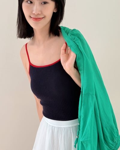 舒適羅紋Bratop-深藍5