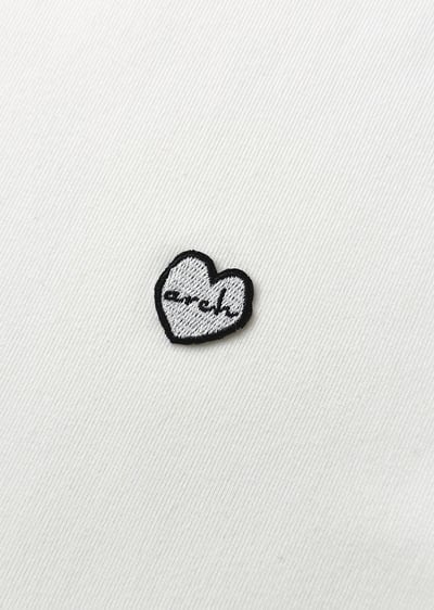 witharch刺繡彈力棉Tee17