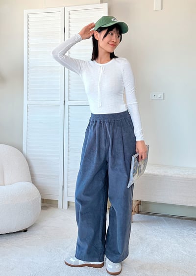 韓國蝴蝶結上衣8