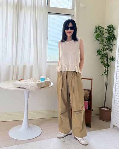 高級降落傘工裝褲5