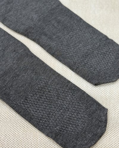 高質感羅紋褲襪-灰5