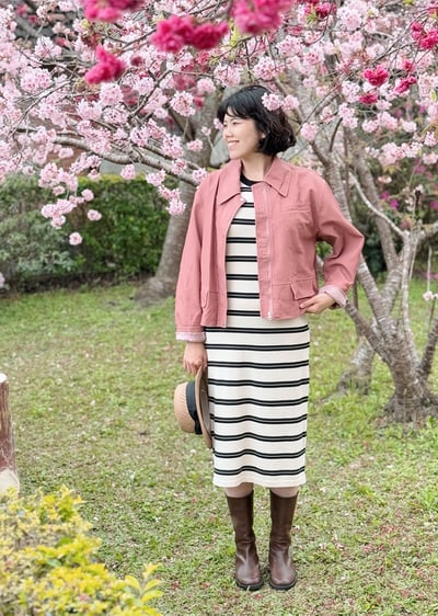 莓果皮革騎士夾克7