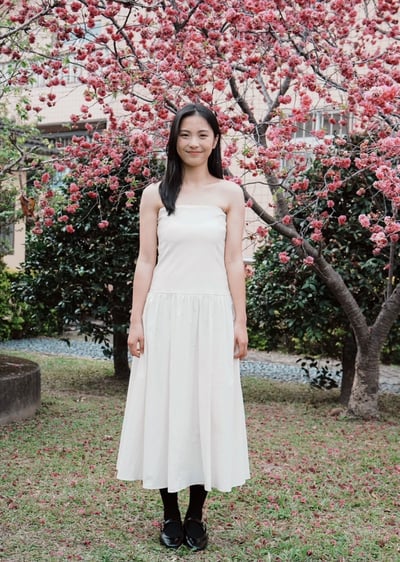 時髦平口洋裝10