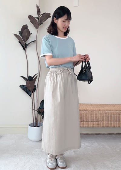 witharch撞色邊基礎Tee8