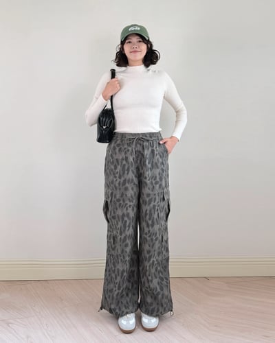 3D小立領上衣-杏5