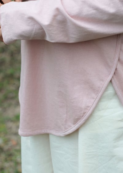 純棉弧擺防曬衣5