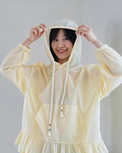 清透連帽傘擺防曬衫3
