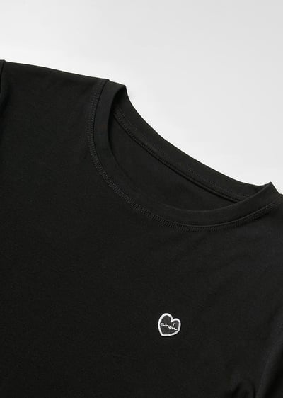 witharch刺繡彈力棉Tee1