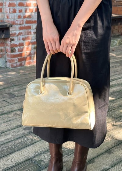 頭層牛皮波士頓包6