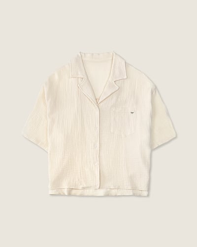 witharch-法式古巴襯衫-杏2