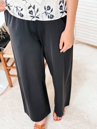 黑科技防曬涼感萬能褲-黑2