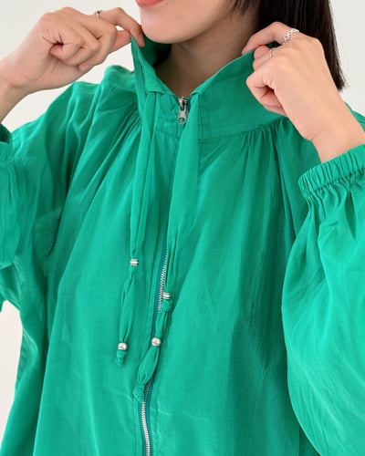 亞麻時髦機能外套3