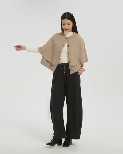 witharch雲朵披風-燕麥6